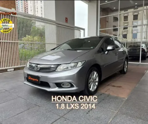 Honda Civic 2014 1.8 lxs 16v flex 4p automático