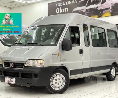 Fiat - Ducato Minibus Teto alto 15lugares (14+1) Completa!!!!