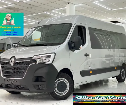 Renault Master Executiva 16 lugares (15+1) Top Zero KM Pronta entrega!!!
