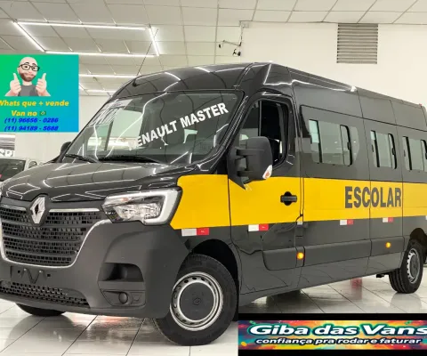 Renault Master Escolar L3H2 24 lugares (23+1) Pronta entrega!!!