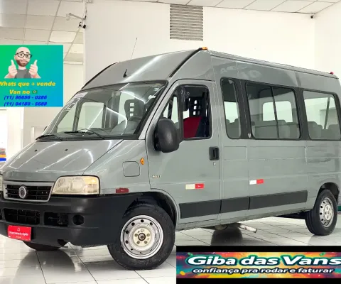 Fiat - Ducato Teto Alto 20 lugares (19+1) Banco escolar !!! 