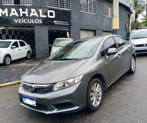 Honda civic lxl 1.8 completo 2012 - valor real à vista 