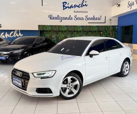 Audi A3 Sed. P.Plus 1.4 25Anos Flex TFSI Tip.  - Branca - 2019/2019