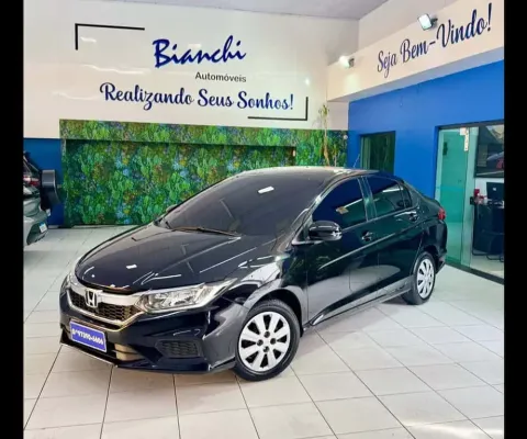 Honda City Sedan Personal 1.5 Flex 16V Aut.  - Preta - 2019/2019