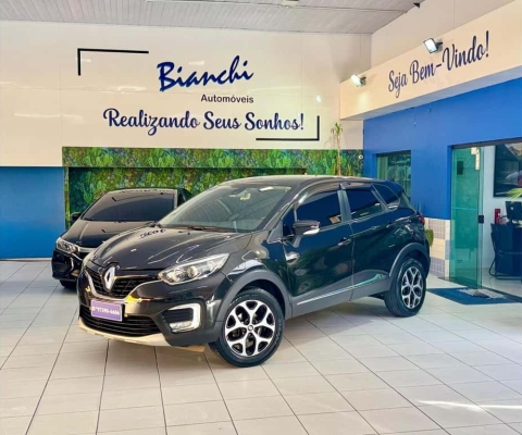 Renault Captur Intense 1.6 16V Flex 5p Aut.  - Preta - 2017/2018