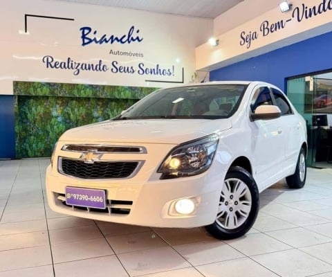 Chevrolet Cobalt LTZ 1.8 8V Econo.Flex 4p Aut.  - Branca - 2014/2015