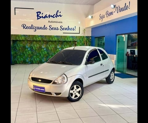 Ford KA GL 1.0i Zetec Rocam  - Prata - 2006/2007