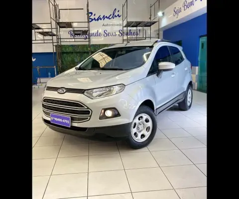 Ford EcoSport SE 1.6 16V Flex 5p Mec.  - Prata - 2012/2013