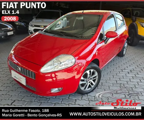 Fiat Punto ELX 1.4 Flex. Carro completo por um valor acessível.