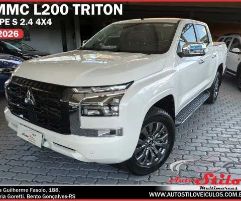 Mitsubishi Triton HPE S 2.4 4x4 205cv. Igual a zero quilometro.
