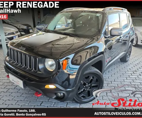 Jeep Renegade Trailhawk 2.0 Turbo Diesel tração 4x4 Câmbio AT9
