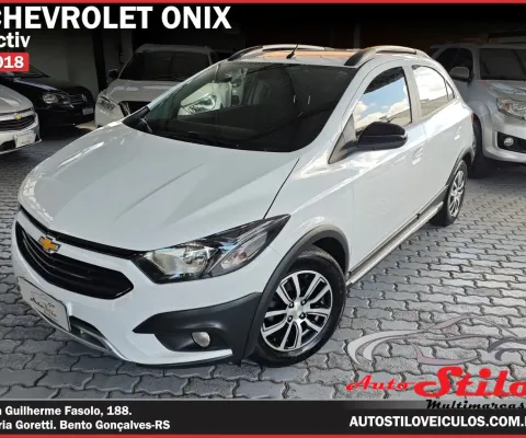 Chevrolet Onix Activ 1.4 Flex Automático. Versão mais completa.