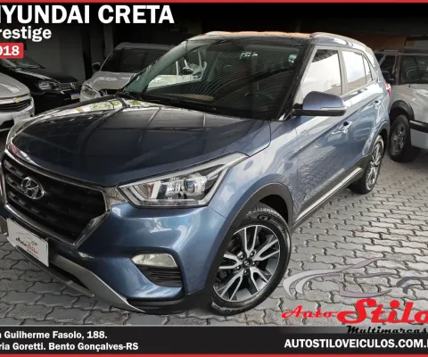 Hyundai Creta 2.0 Flex. Câmbio automático. Versão mais completa.
