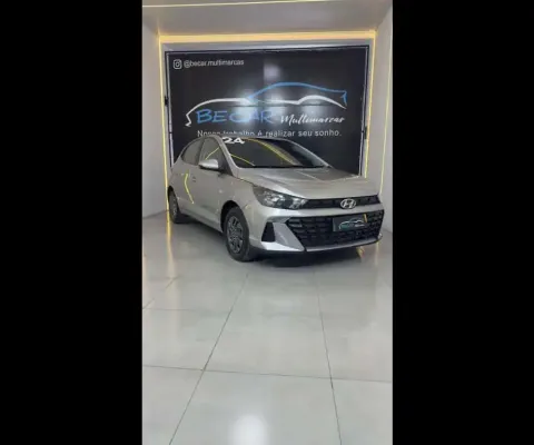 Hyundai HB20 1.0 Flex 12V Mec.  - Prata - 2023/2024