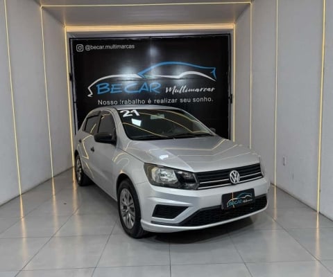 Volkswagen Gol 1.6 MSI Flex 8V 5p  - Prata - 2020/2021