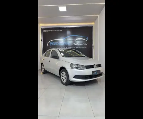 Volkswagen Voyage Trendline 1.6 T.Flex 8V 4p  - Prata - 2015/2016