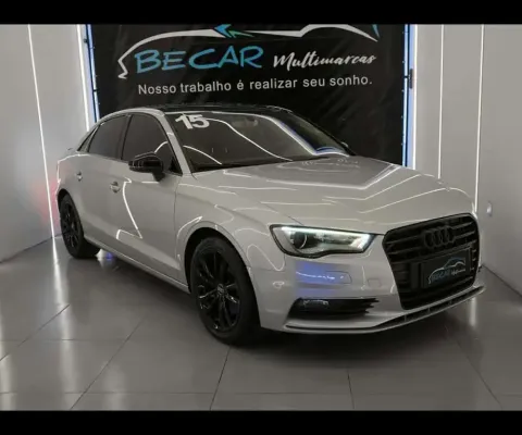 Audi A3 1.8 Turbo 180cv 5p Aut./ Tip.  - Prata - 2015/2015