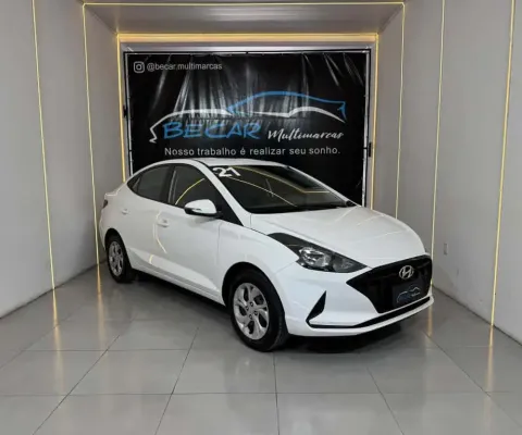 Hyundai HB20S Vision 1.0 Flex 12V Mec.  - Branca - 2020/2021