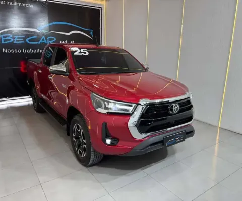 Toyota Hilux CD SRX 4x4 2.8 TDI 16V Diesel Aut.  - Vermelha - 2025/2025