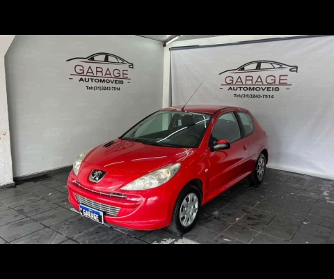 Peugeot 207 XR 1.4 Flex 8V 3p  - Vermelha - 2011/2012