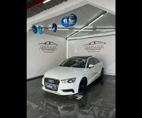 Audi A3 Sedan 1.4 TFSI Flex Tiptronic 4p  - Branca - 2014/2015