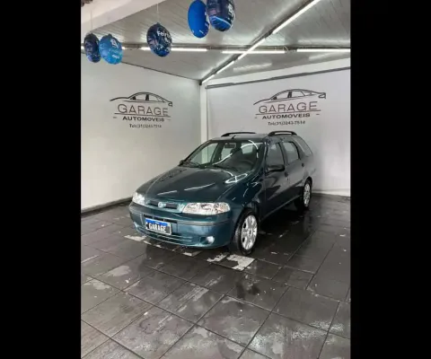 Fiat Palio Weekend ELX 1.3 mpi  Fire 16V  - Azul - 2002/2002