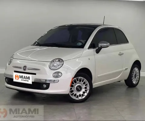 Fiat 500 Lounge Air 1.4 - Branca - 2011/2012