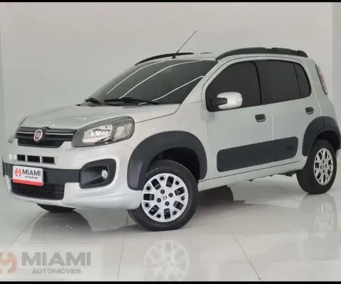 Fiat Uno Way 1.3 - Prata - 2019/2019