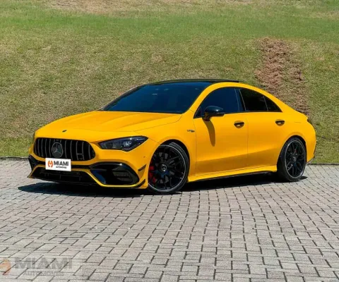 Mercedes-Benz Cla 45 AMG S 2.0 4Matic - Amarela - 2021/2021