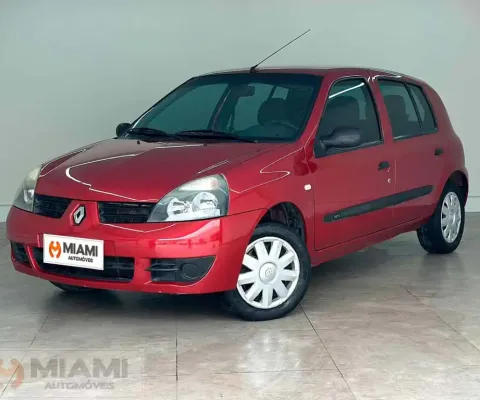 Renault Clio Campus 1.0 - Vermelha - 2010/2011