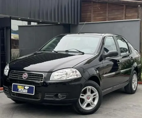 Fiat Siena EL 1.0 mpi Fire Flex 8V 4p  - Preta - 2010/2011