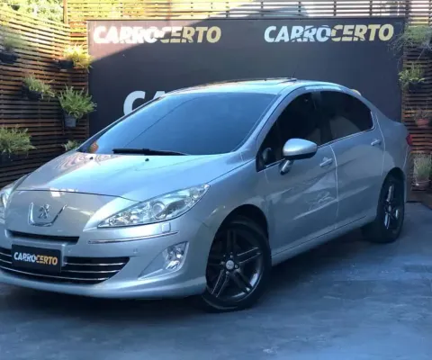 Peugeot 408 Sedan Griffe 1.6 Turbo  Aut. 2014 Gasolina  100% FINANCIADO