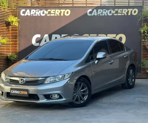 Honda Civic Sedan LXS 1.8 Aut. 2012 Flex  Sonho de GERAÇÕES