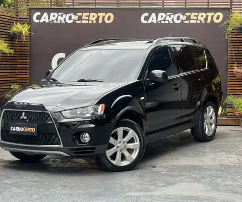 Mitsubishi OUTLANDER 3.0 GT 3.0 V6 Aut. 2012 Gasolina  C/teto  Bancos aquecidos