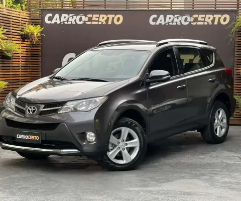 Toyota RAV4 2.0 4x4  Aut. 2014 Gasolina  Confiabilidade e segurança