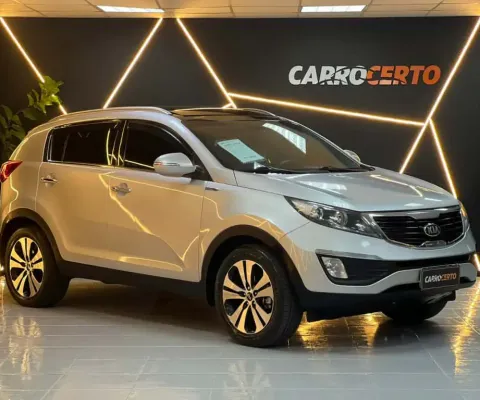 Kia Motors Sportage EX 2.0 Aut. 2014 Flex Teto solar duplo   ótimo para familia