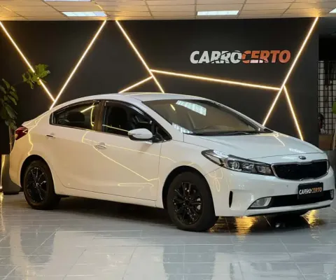 Kia Motors Cerato 1.6  Aut. 2018 Flex    C/multimidia