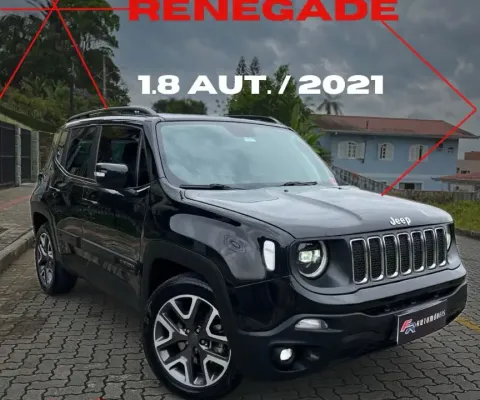 Jeep renegade longitude 1.8 automatico 2021