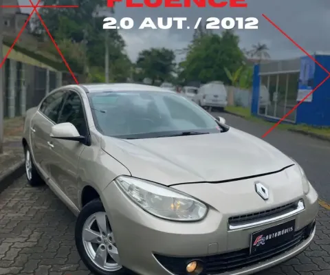 RENAULT FLUENCE 2.0 DYNAMIQUE 2012 AUT.