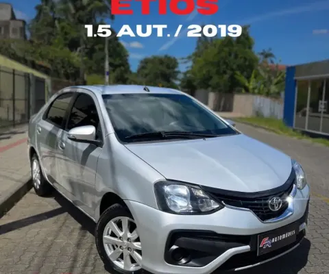Toyota etios 1.5 x plus sedan 2019 automatico flex