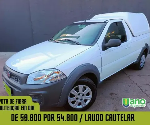 FIAT STRADA HD WK 2017 | CAPOTA DE FIBRA