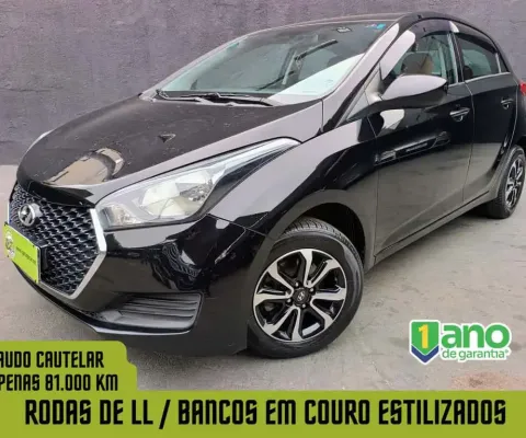 HYUNDAI HB20 1.0M UNIQUE 2019 | SOMENTE 81.000KM