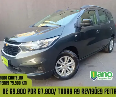 CHEVROLET SPIN 1.8L AT LT 2019 | TODAS AS REVISÕES