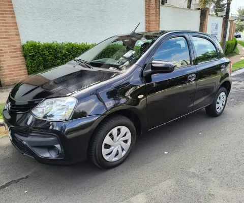 toyota etios hatch x 1.3 2018 completo veja oferta