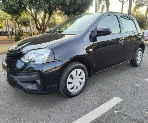 toyota etios hatch x 1.3 2018 completo veja oferta