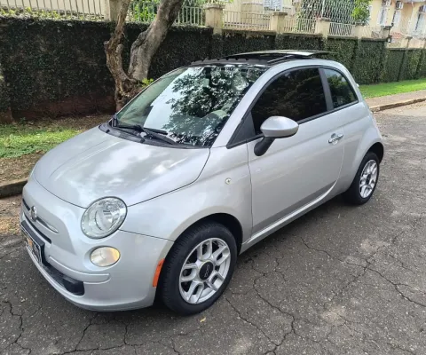 Fiat 500 cult 1.4 2012 completo com teto solar + som bose !!