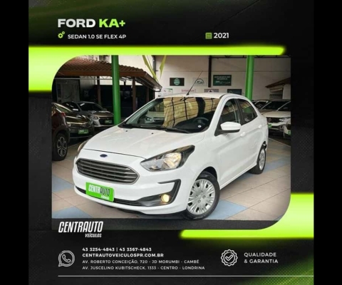 FORD KA+ SEDAN 1.0 SE FLEX 4P 2021