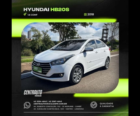 HYUNDAI HB20S 1.6M COMF 2018