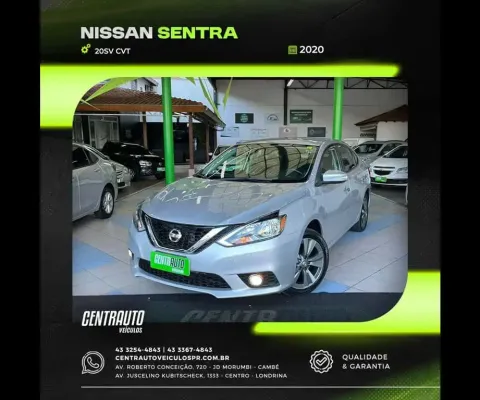 NISSAN NISSAN SENTRA 20SV CVT 2020