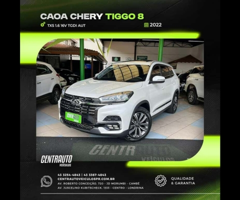 CAOA CHERY TIGGO8 1.6TGDI 2022